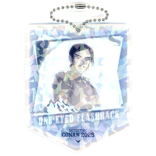 Takaaki Morofushi Scene Shot F EX Glitter Acrylic Keychain Detective Conan Movie The Afterimage of the One-Eyed [USED]