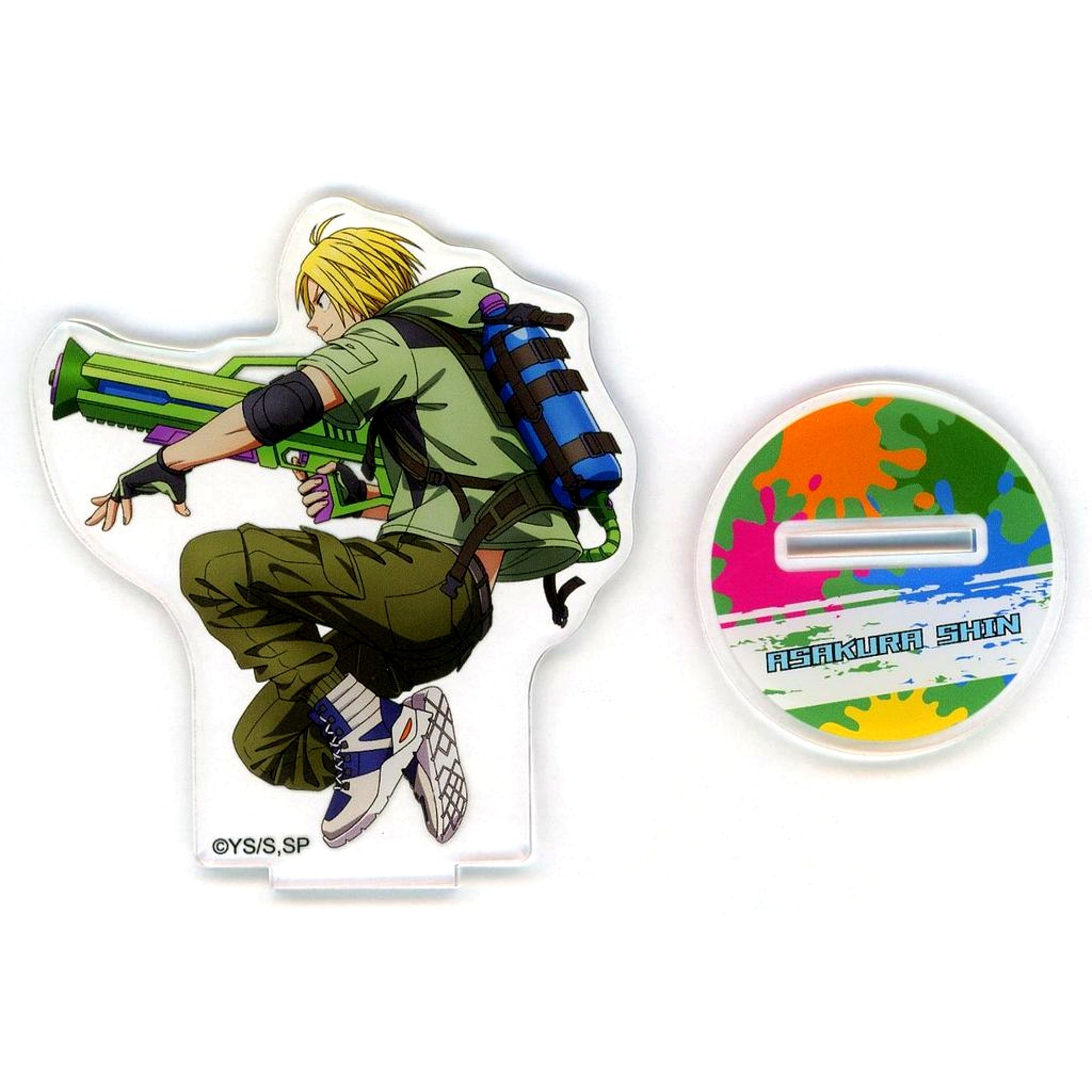 Shin Asakura Sakamoto Days AnimeJapan 2025 Goods Paintball Ver. Acrylic Figure Stand [USED]