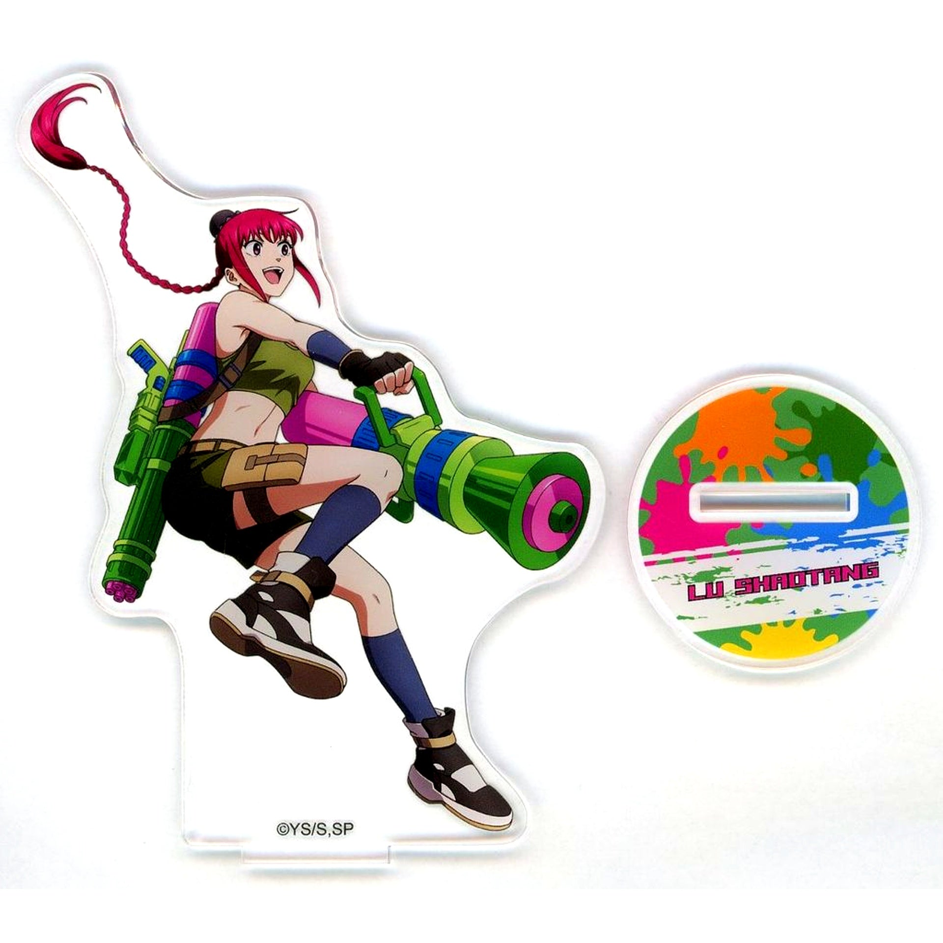 Lu Xiaotang Sakamoto Days AnimeJapan 2025 Goods Paintball Ver. Acrylic Figure Stand [USED]