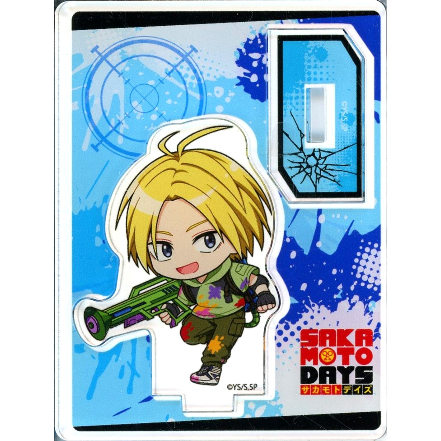 Shin Asakura SAKAMOTO DAYS Trading Acrylic Stand Paintball Mini Character Ver. AnimeJapan 2025 [USED]