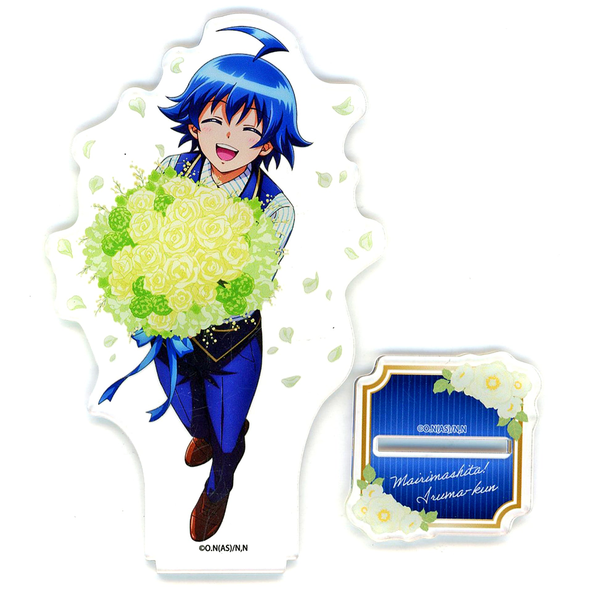 Iruma Suzuki Acrylic Figure Stand Bouquet Ver. Welcome to Demon School! Iruma-kun AnimeJapan 2025 Goods [USED]