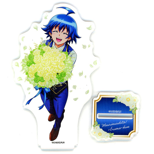 Iruma Suzuki Acrylic Figure Stand Bouquet Ver. Welcome to Demon School! Iruma-kun AnimeJapan 2025 Goods [USED]