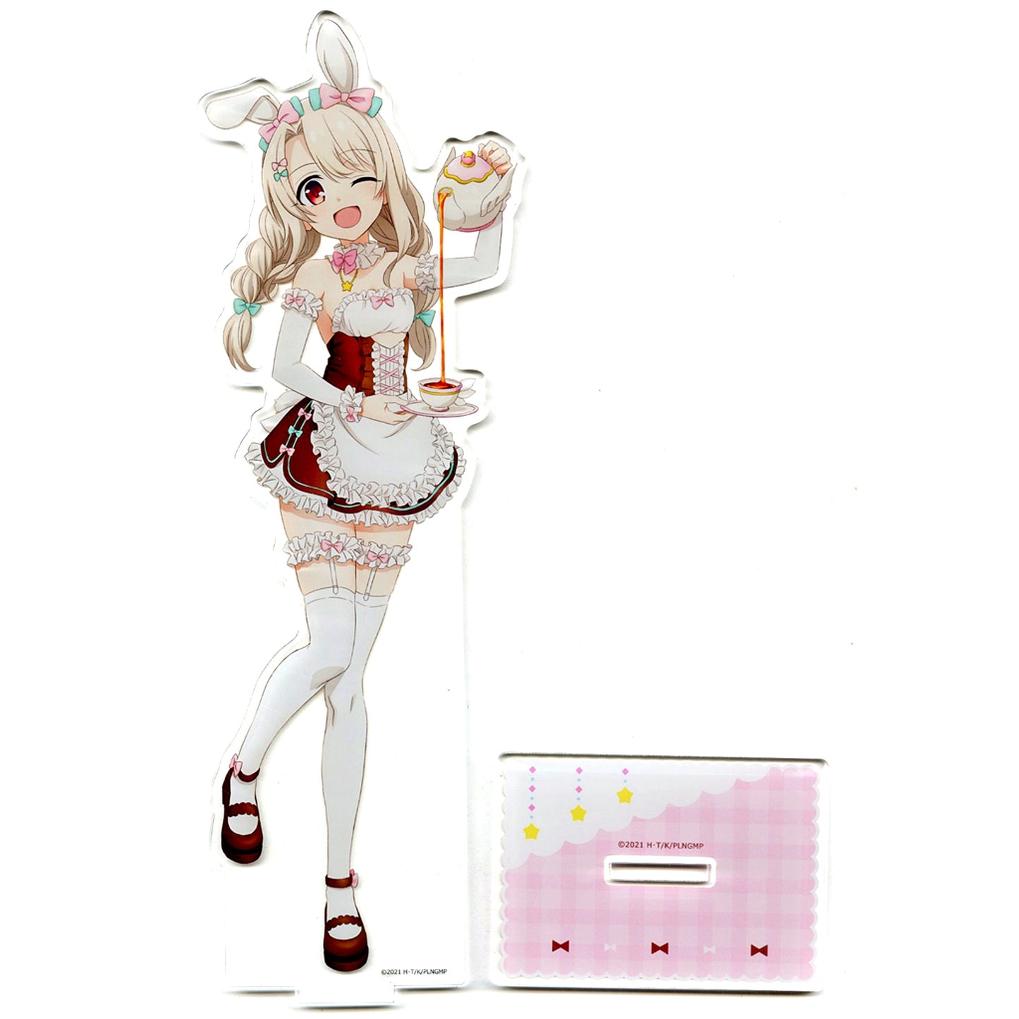 Illyasviel von Einzbern - Bunny Maid Illustration Extra Large Acrylic Stand Fate/kaleid liner Prisma Illya Movie Licht Nameless Girl [USED]