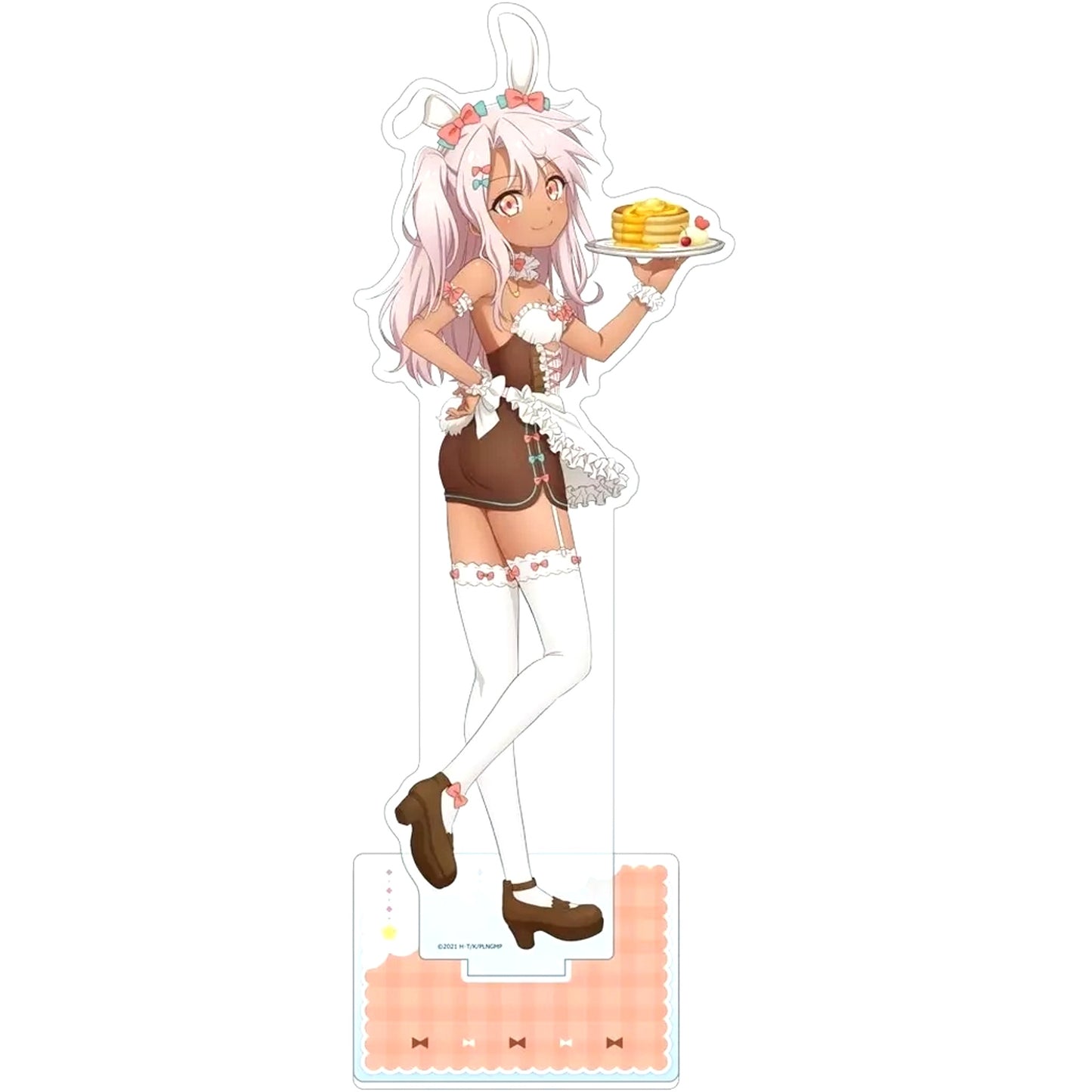 Chloe von Einzbern - Bunny Maid Illustration Extra Large Acrylic Stand Fate/kaleid liner Prisma Illya Movie Licht Nameless Girl [USED]