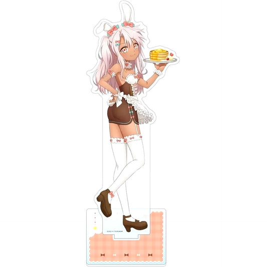 Chloe von Einzbern - Bunny Maid Illustration Extra Large Acrylic Stand Fate/kaleid liner Prisma Illya Movie Licht Nameless Girl [USED]