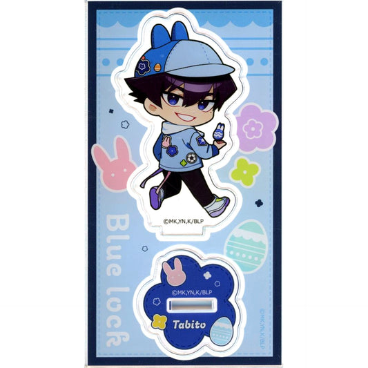 Tabito Karasu Denim Easter Blue Lock Acrylic Stand [USED]