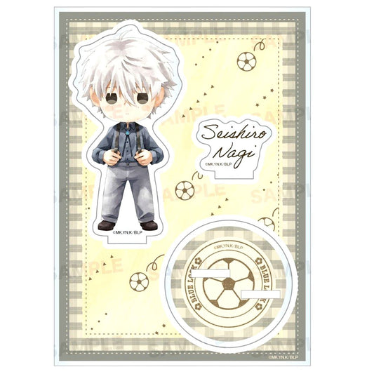 Seishiro Nagi Acrylic Stand Charamage Suspender Ver. Blue Lock [USED]