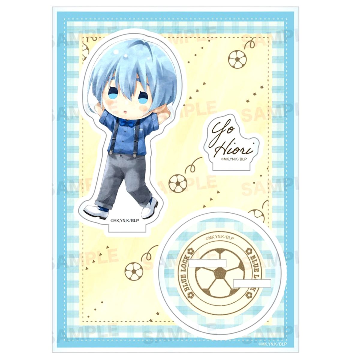 Yo Hiori Acrylic Stand Charamage Suspender Ver. Blue Lock [USED]