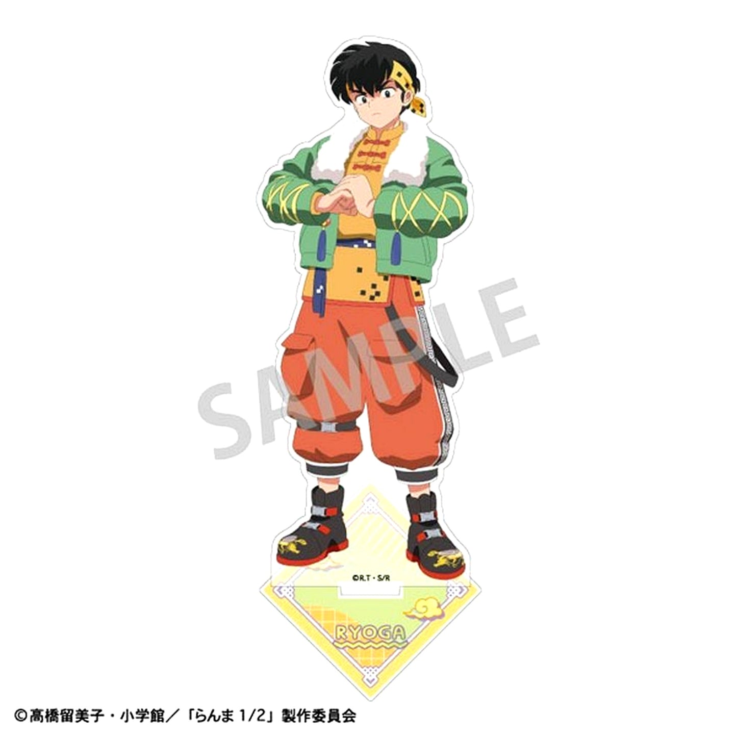 Ryoga Hibiki China Outfit Acrylic Stand Ranma 1/2 [USED]
