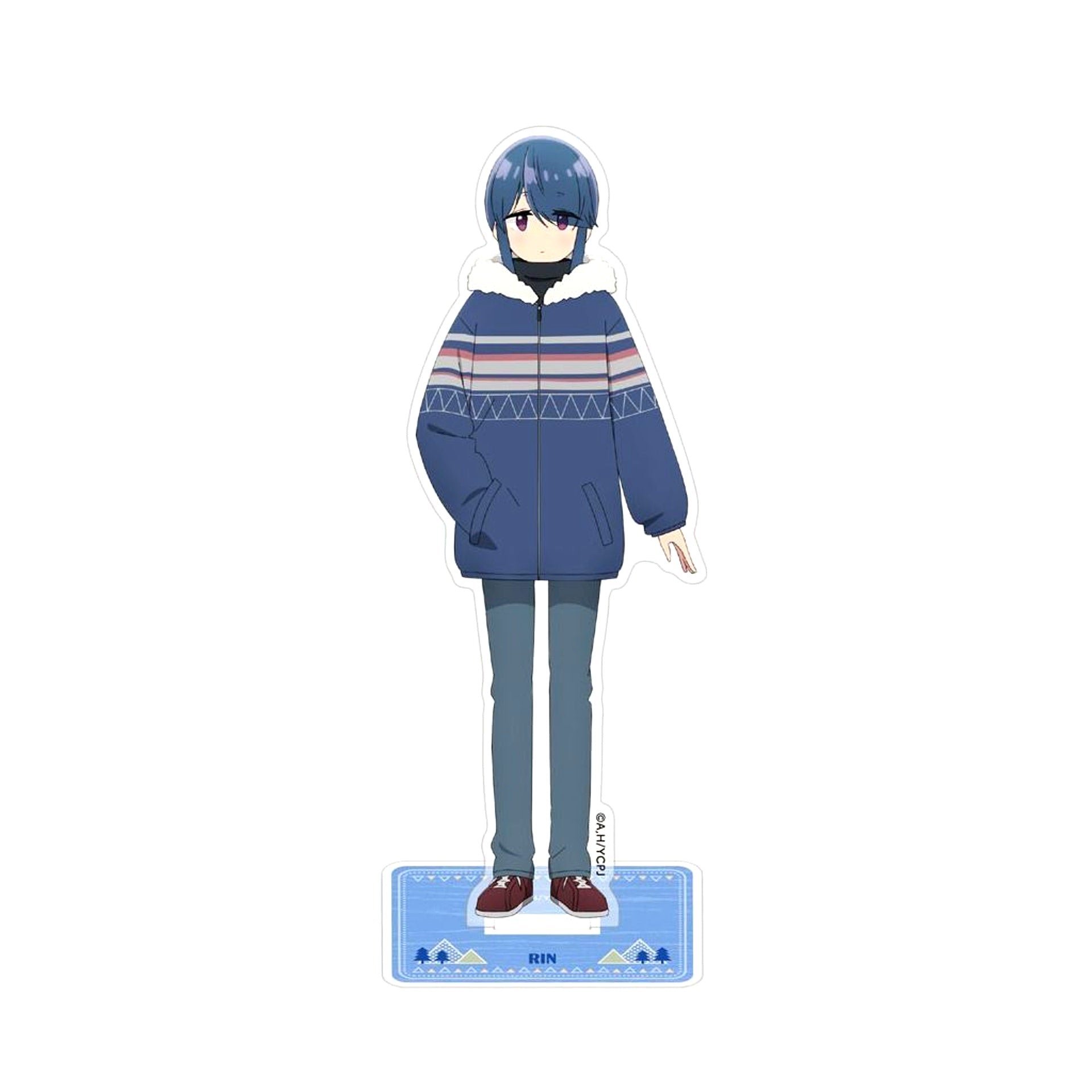 Rin Shima Acrylic Stand Yuru Camp SEASON 3 [USED]