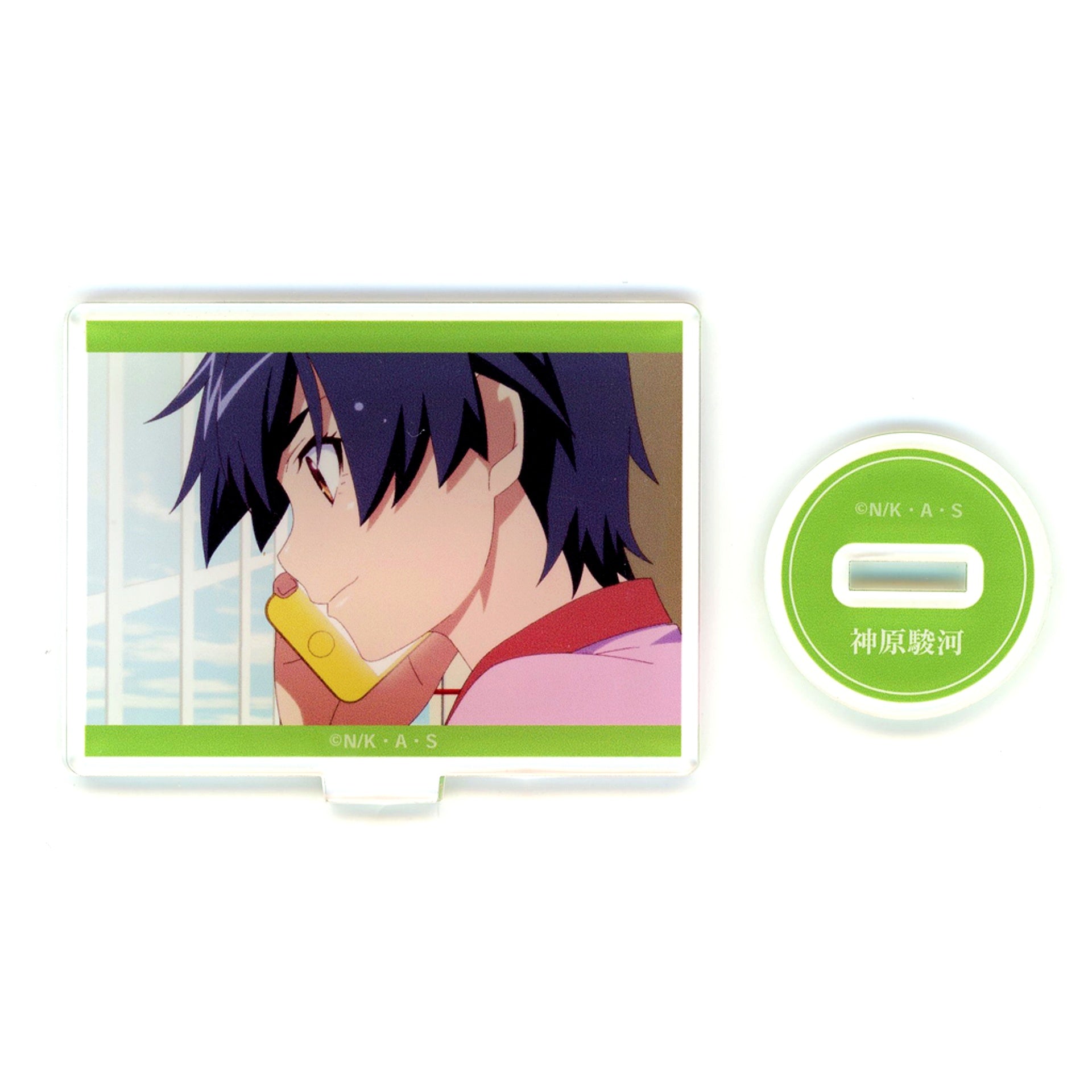 Suruga Kanbaru Monogatari Series Off & Monster Season Trading Scene Shot Acrylic Stand [USED]