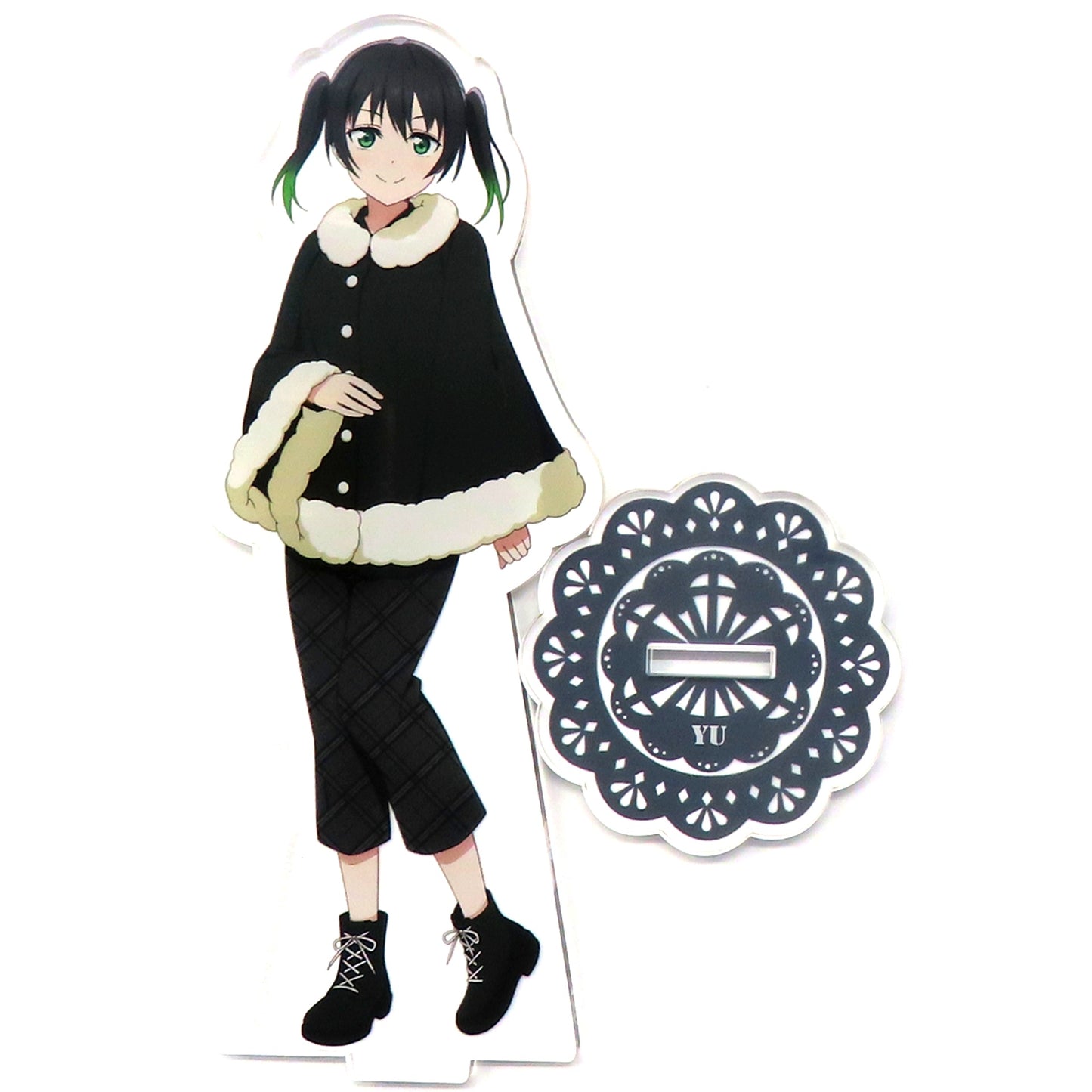 Yu Takasaki Prize B-1 Big Acrylic Stand Sega Lucky Kuji Online Love Live! Nijigasaki High School Idol Club [USED]