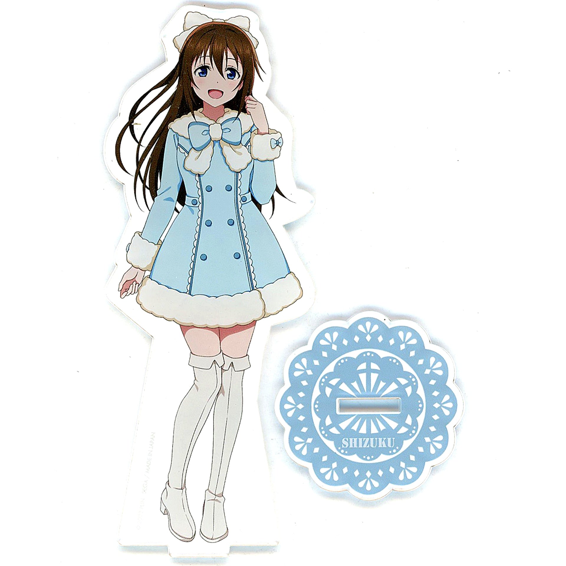 Shizuku Osaka B-4 Prize Big Acrylic Stand Sega Lucky Kuji Online Love Live! Nijigasaki High School Idol Club [USED]