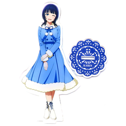 Karin Asaka B-5 Prize Big Acrylic Stand Sega Lucky Kuji Online Love Live! Nijigasaki High School Idol Club [USED]