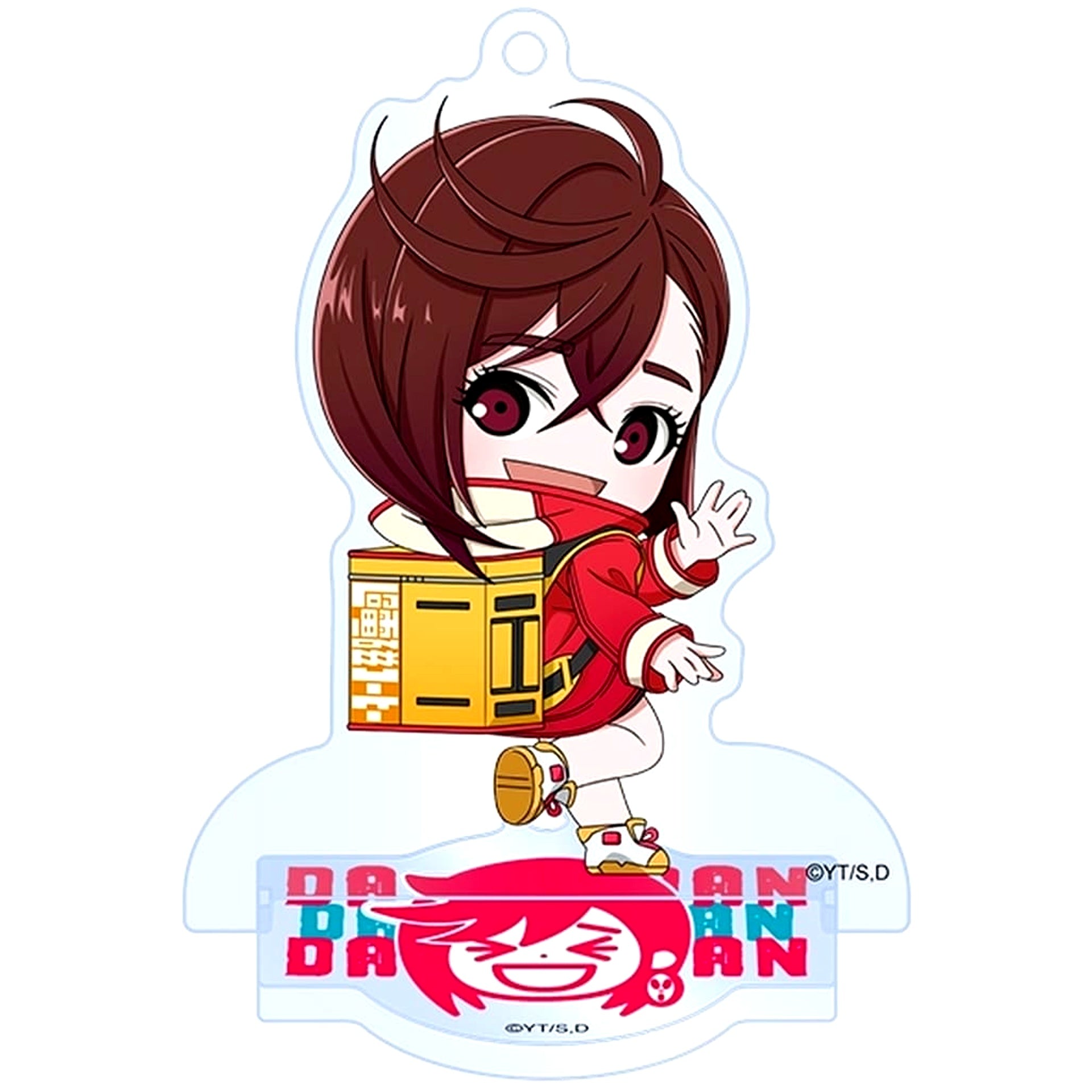 Dandadan Momo Deformed Acrylic Keychain Stand [USED]