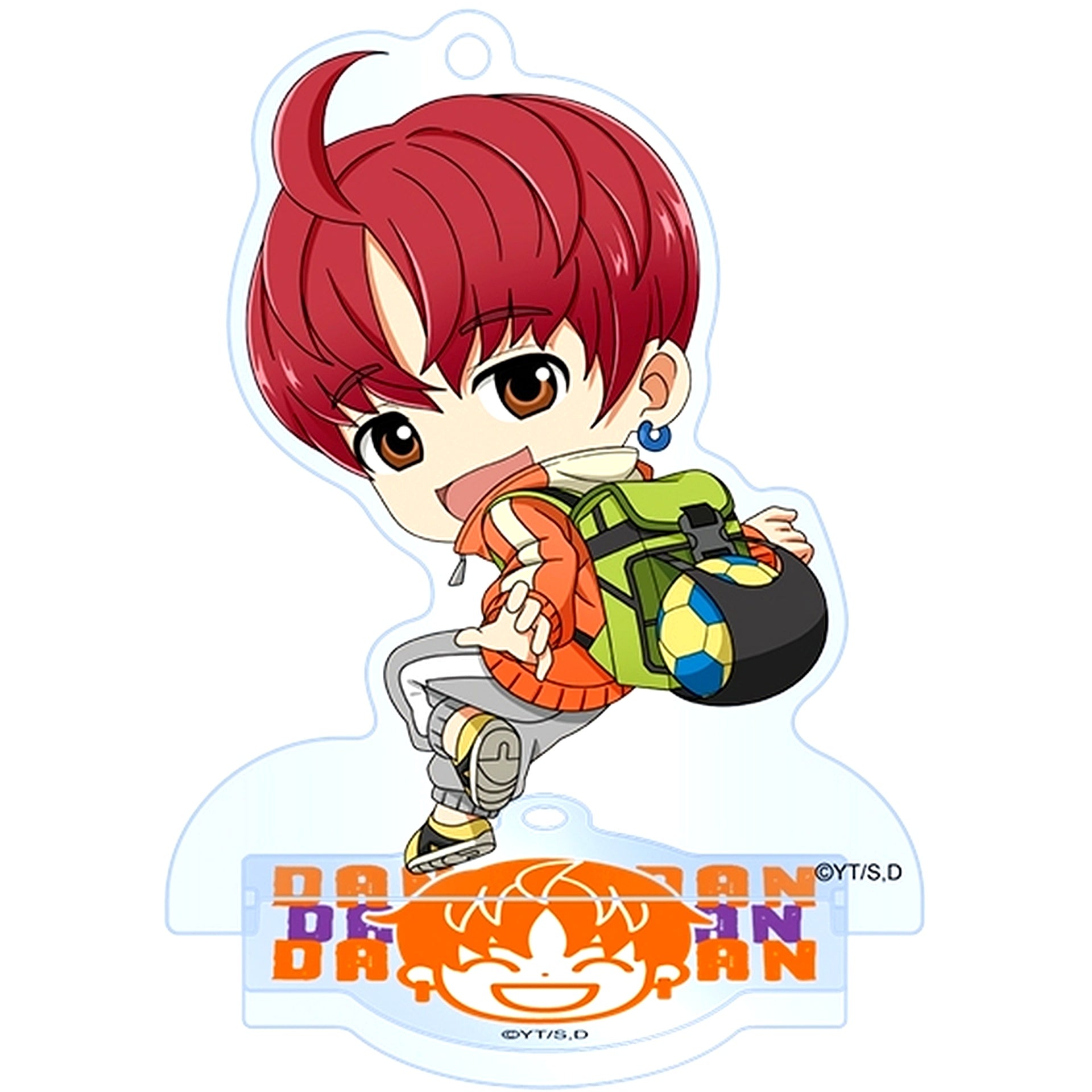 Jiji Dandadan Deformed Acrylic Keychain Stand [USED]