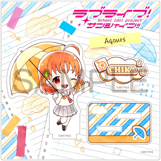 Chika Takami Kasakko Acrylic Stand Love Live! Sunshine!! [USED]