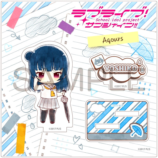Yoshiko Tsushima Kasakko Acrylic Stand Love Live! Sunshine!! [USED]