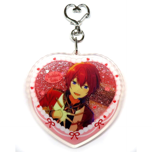 Tsukasa Suou Ensemble Stars!! Valentine Quicksand Acrylic Keychain B Group China Limited [USED]