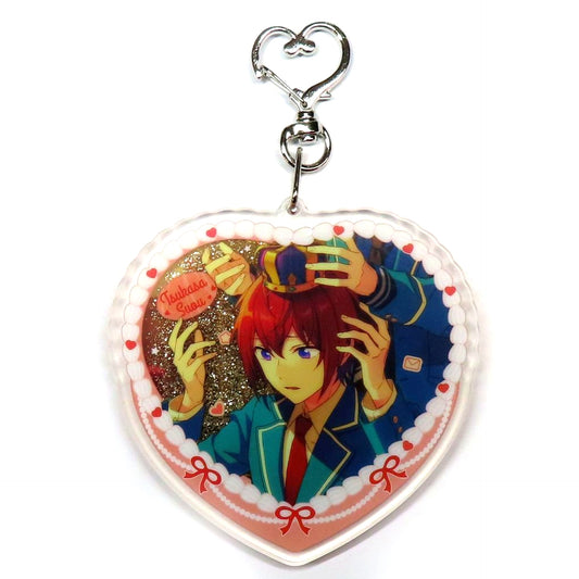Tsukasa Suou Ensemble Stars!! Valentine Quicksand Acrylic Keychain C Group China Limited [USED]