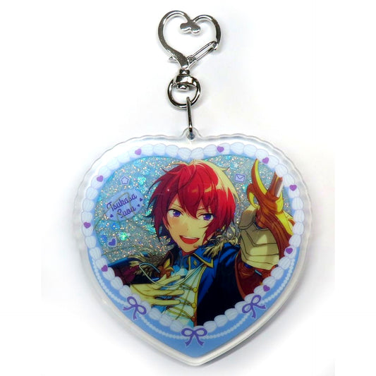 Tsukasa Suou Ensemble Stars!! Valentine Quicksand Acrylic Keychain D Group China Limited [USED]