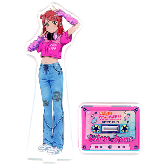 Ayumu Uehara Acrylic Stand BIG Love Live! Nijigasaki High School Idol Club x Village Vanguard [USED]