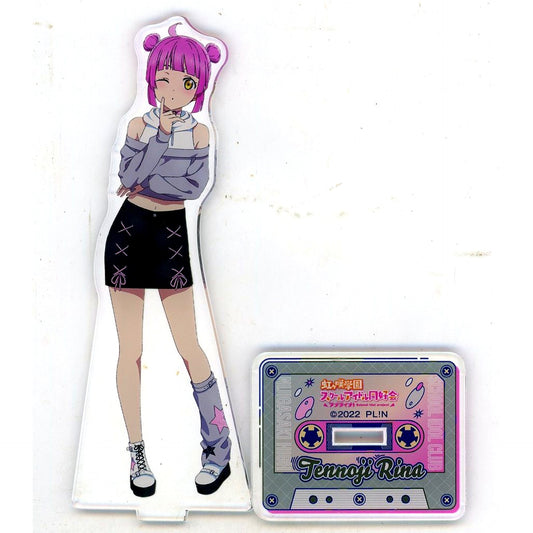 Rina Tennoji Love Live! Nijigasaki High School Idol Club x Village Vanguard BIG Acrylic Stand [USED]