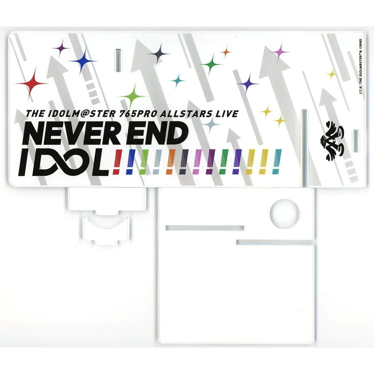 THE IDOLM@STER Logo Official Concert Light Stand 765PRO ALLSTARS LIVE NEVER END IDOL!!!!!!!!!!!!! Exclusive [USED]