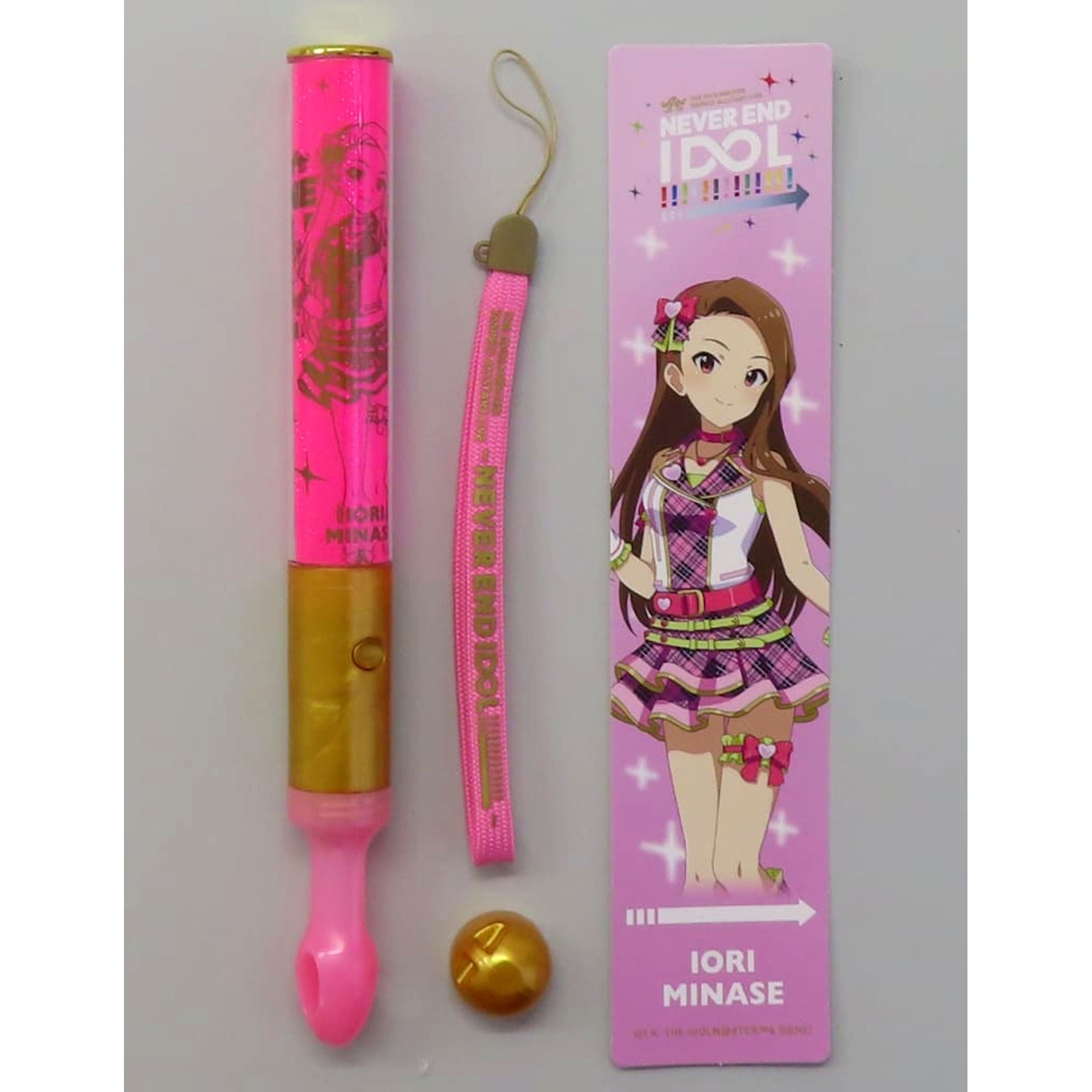Iori Minase THE IDOLM@STER 765PRO ALLSTARS Official Concert Light LIVE NEVER END IDOL!!!!!!!!!!!!! [USED]