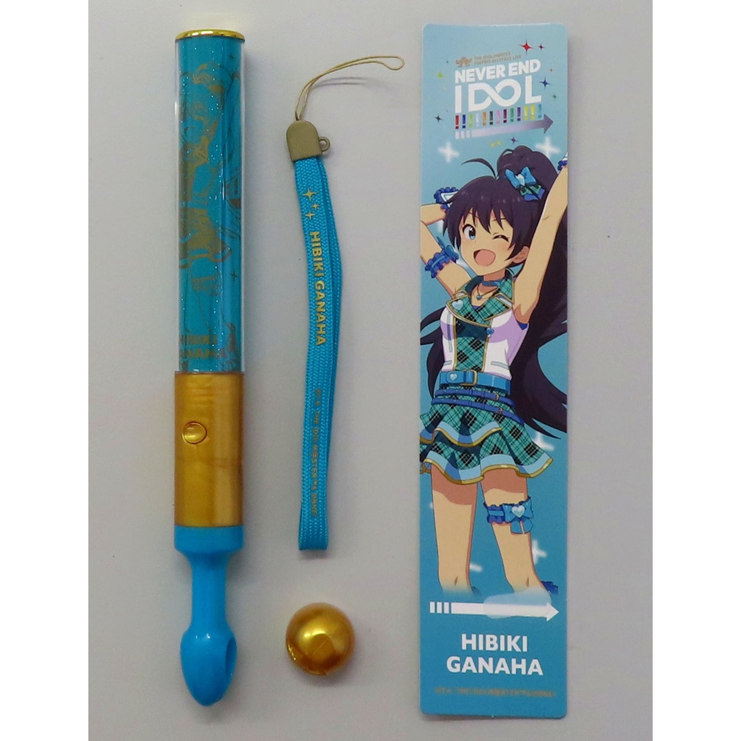 Hibiki Ganaha Official Concert Light THE IDOLMASTER 765PRO ALLSTARS LIVE NEVER END IDOL [USED]