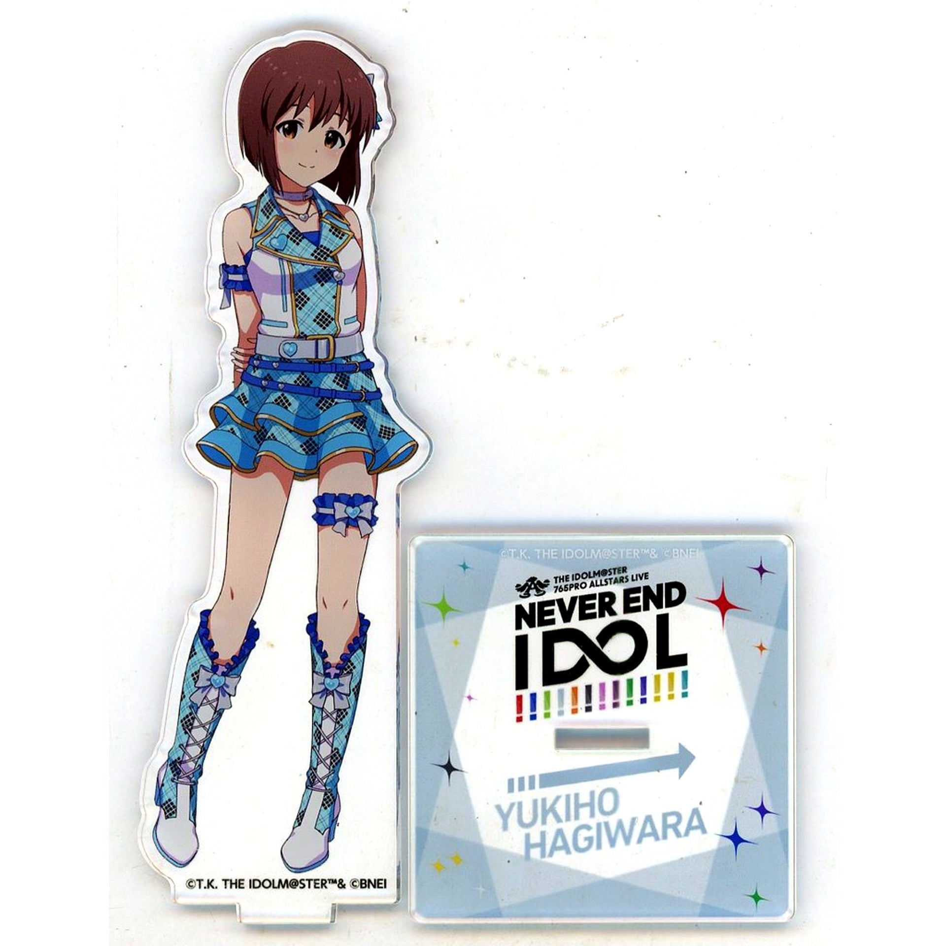Yukiho Hagiwara The Idolmaster 765Pro Allstars Live Never End Idol Official Acrylic Stand [USED]