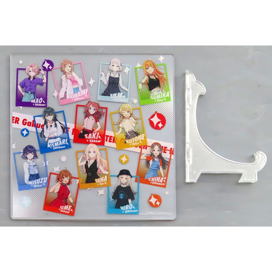 Group Gakuen Idolm@ster POP UP SHOP in Shibuya Modi HATSUBOSHI SNAP Acrylic Art Board [USED]