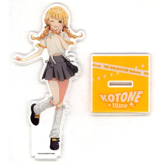 Kotone Fujita Gakuen Idolmaster Acrylic Stand POP UP SHOP in Shibuya Modi HATSUBOSHI SNAP [USED]