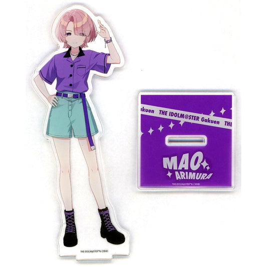 Mao Arimura Gakuen Idolmaster Acrylic Stand POP UP SHOP in Shibuya Modi HATSUBOSHI SNAP [USED]