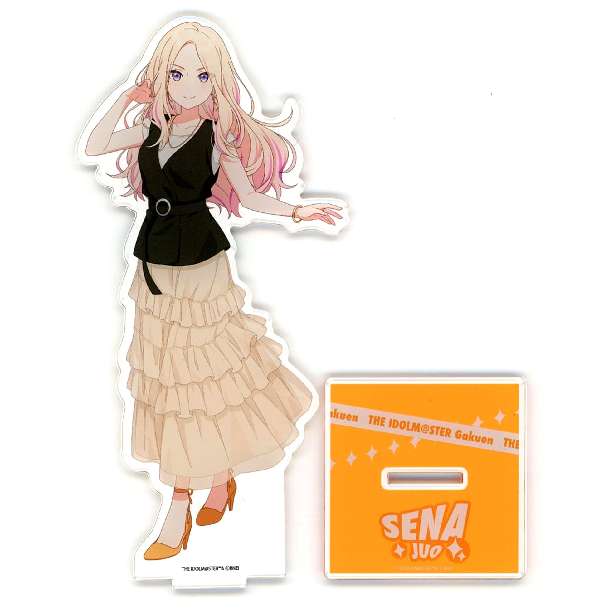 Sena Juo Gakuen Idolmaster Acrylic Stand POP UP SHOP in Shibuya Modi HATSUBOSHI SNAP [USED]