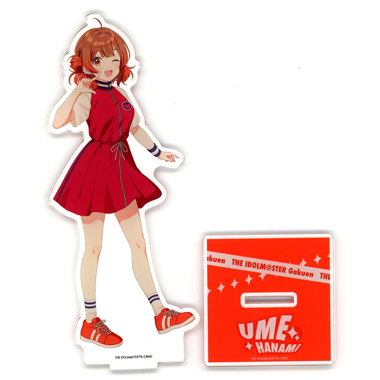 Ume Hanami Gakuen Idolmaster Acrylic Stand POP UP SHOP in Shibuya Modi HATSUBOSHI SNAP [USED]