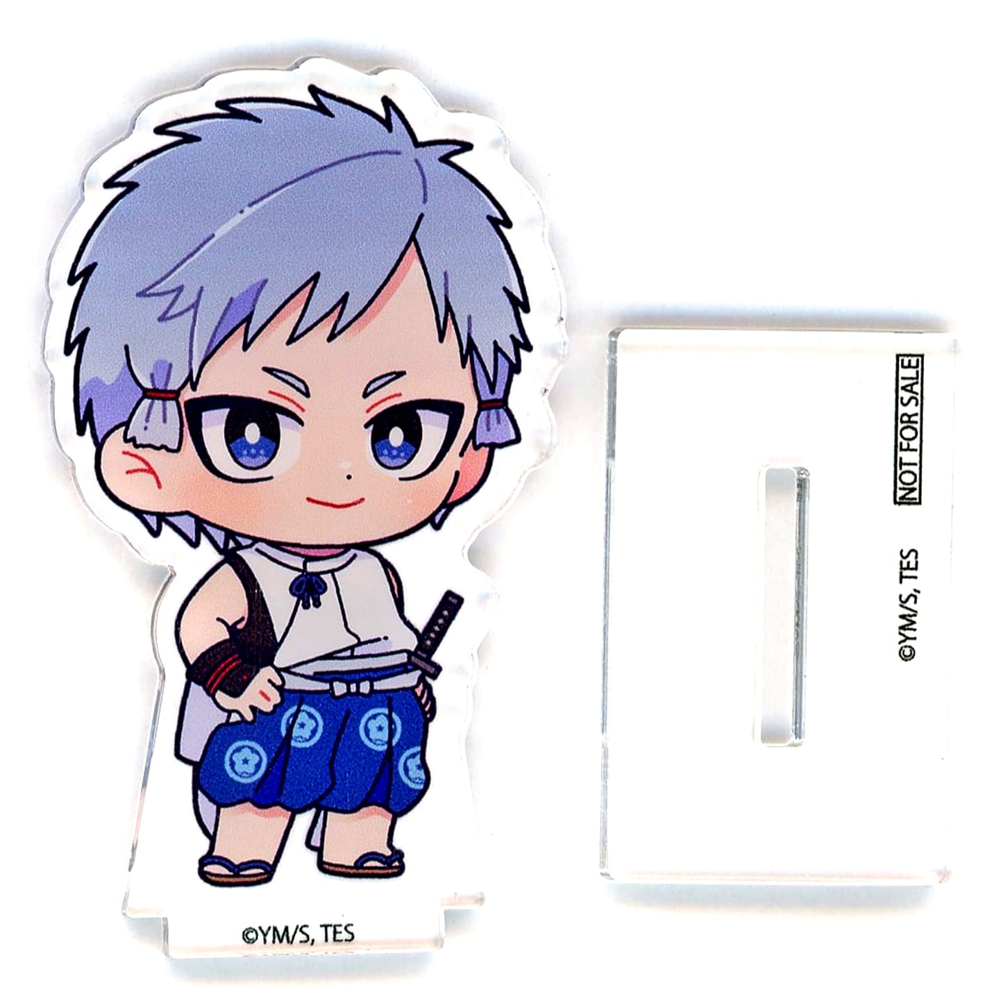 Kojiro Illustration Mini Character Acrylic Stand Bonus for Blu-ray / DVD The Elusive Samurai Vol. 3 Aniplex Online Purchase Bonus [USED]