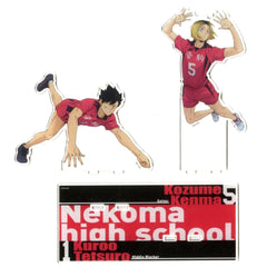 Nekoma High School Acrylic Stand Set of 2 Haikyu!! Seven Net Limited [USED]
