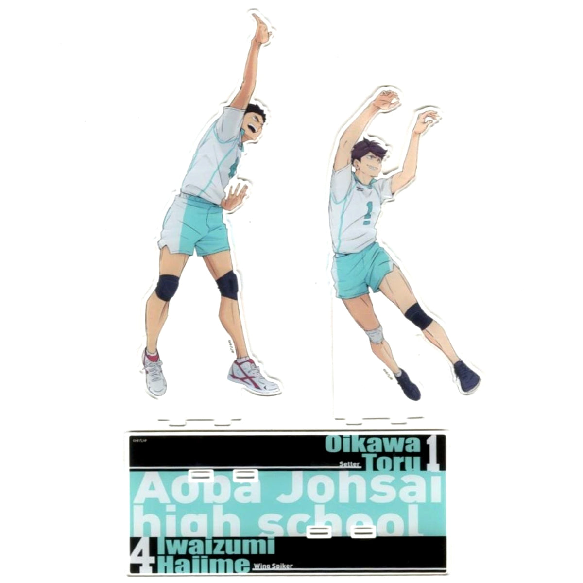 Aoba Johsai High School Acrylic Stand Set of 2 Haikyu!! Seven Net Limited [USED]