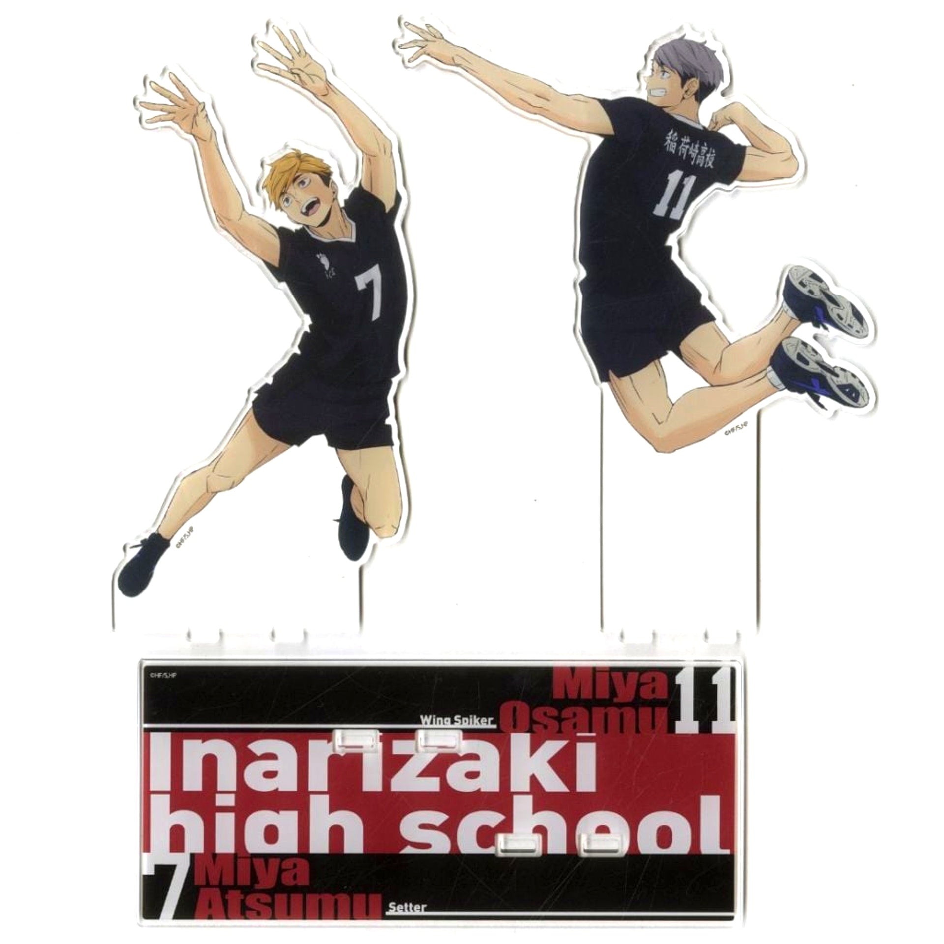 Inarizaki High School Acrylic Stand Set of 2 Haikyu!! Seven Net Limited [USED]