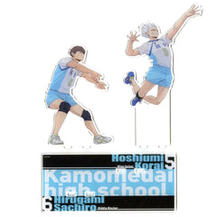 Kamomedai High School Acrylic Stand Set of 2 Haikyu!! Seven Net Limited [USED]
