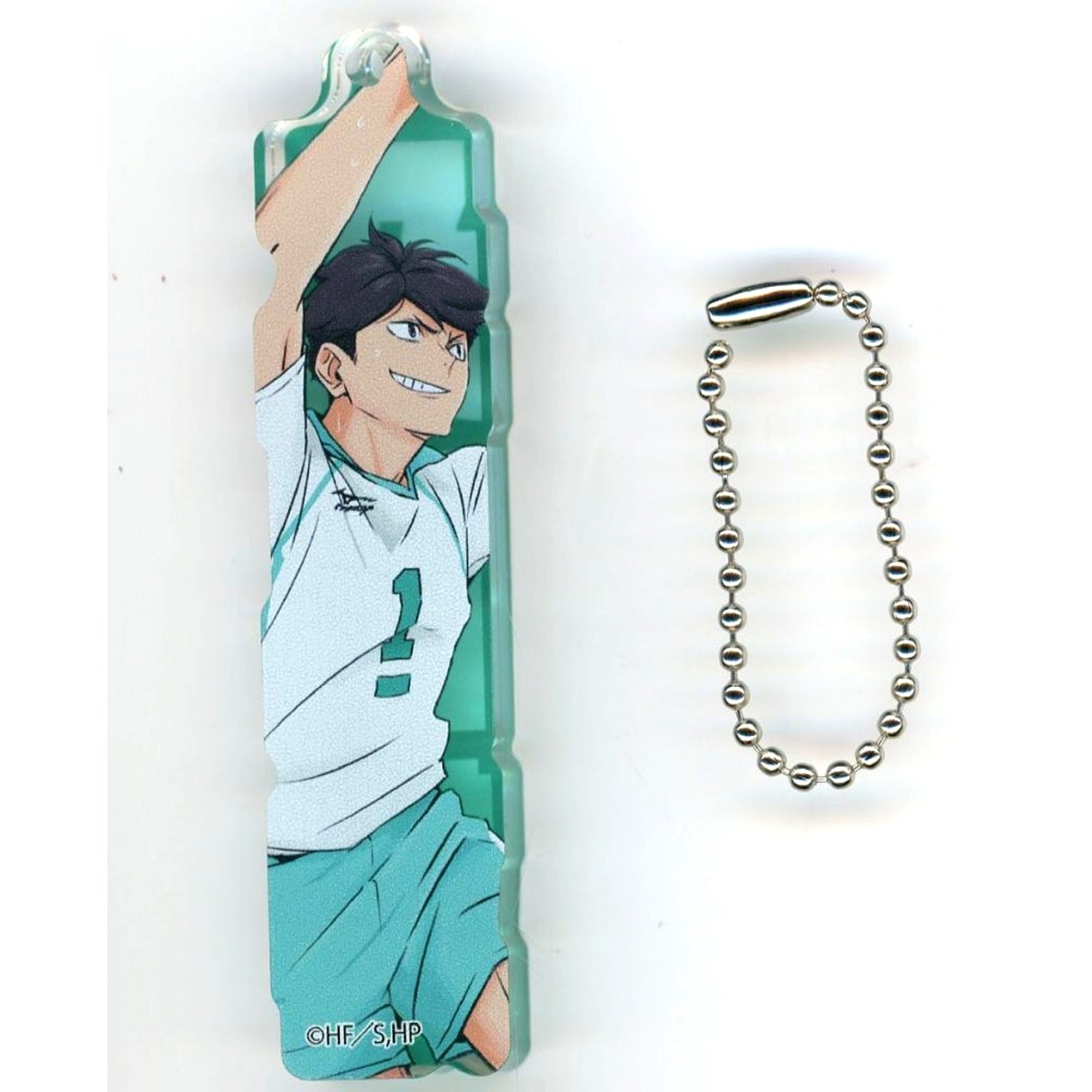 Toru Oikawa Haikyu!! Trading Acrylic Name Block Keychain Seven Net Limited [USED]