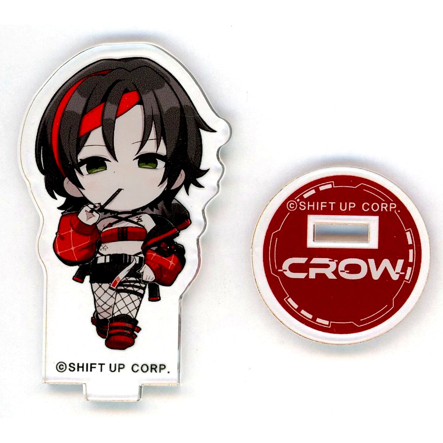 Crow Goddess of Victory: NIKKE POP UP SHOP in SHIBUYA TSUTAYA Mini Character Acrylic Stand [USED]