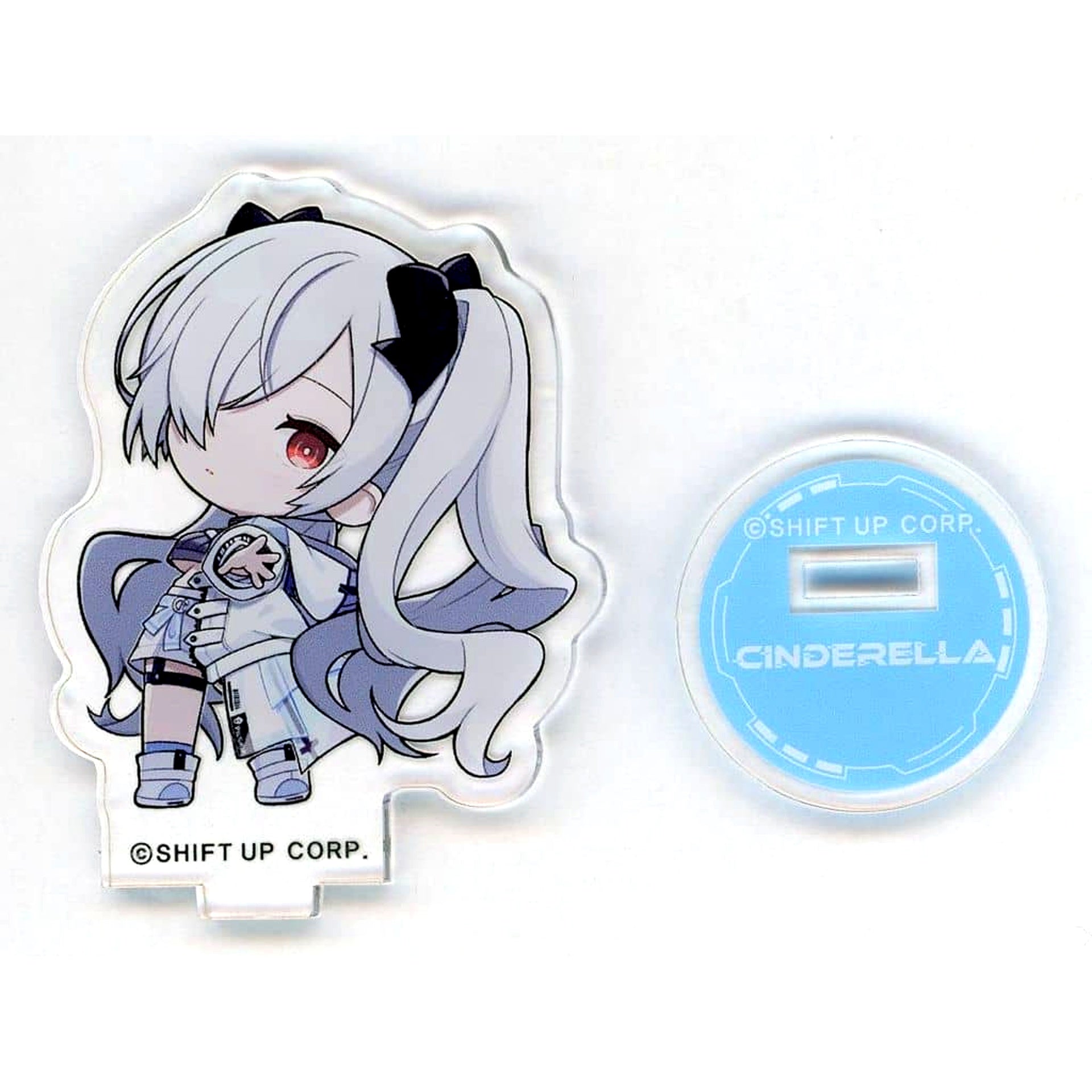Cinderella Goddess of Victory: NIKKE Acrylic Stand Mini Chara POP UP SHOP in SHIBUYA TSUTAYA [USED]