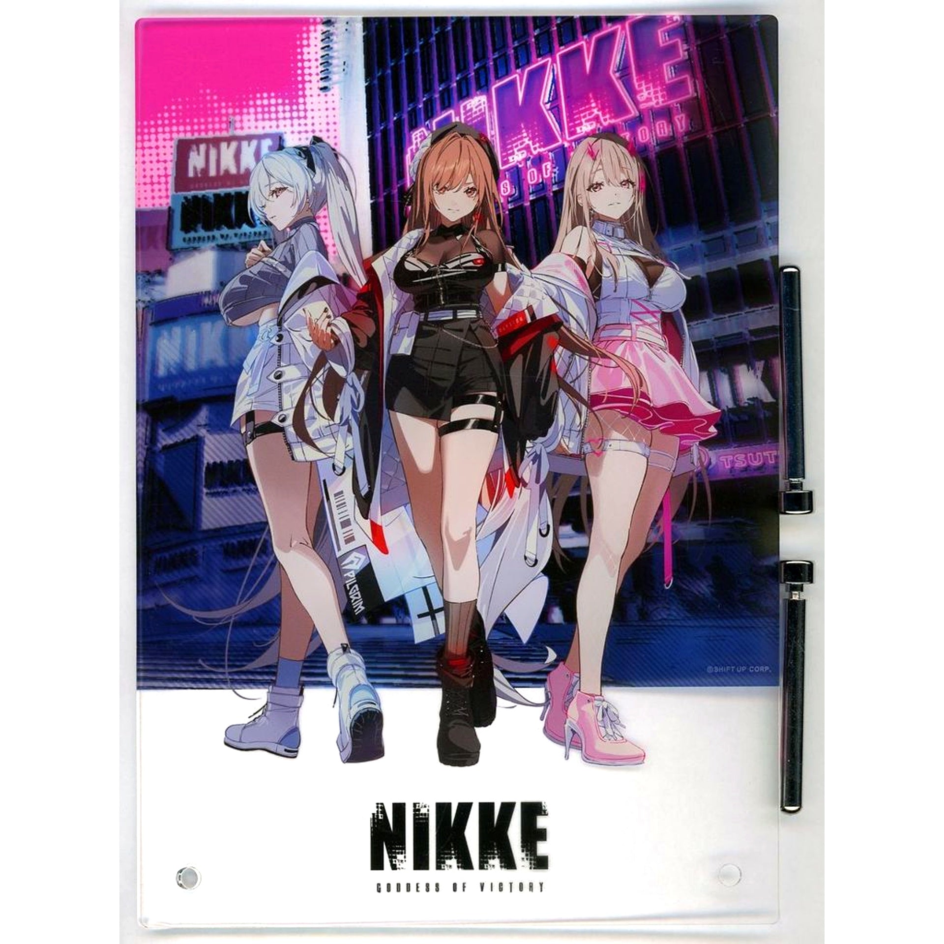Key Visual Goddess of Victory: Nikke POP UP SHOP in SHIBUYA TSUTAYA Acrylic Board [USED]