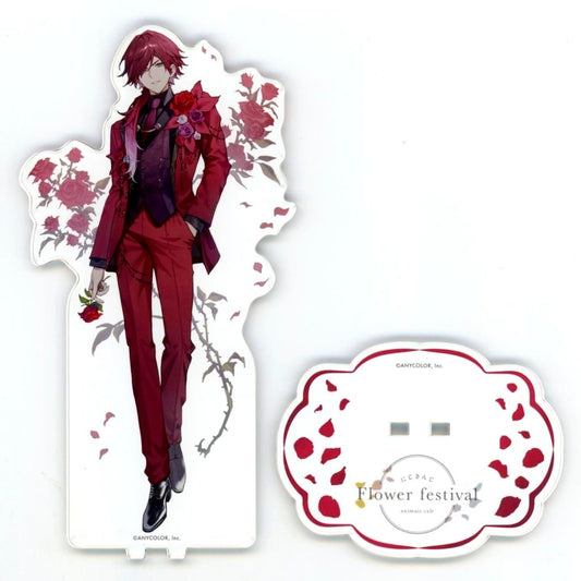 Lauren Iroas Acrylic Stand Virtual YouTuber Nijisanji Flower festival x animate cafe [USED]