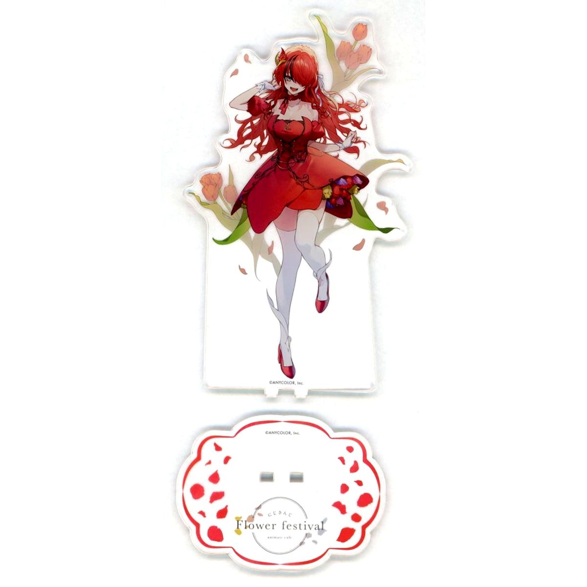 Lain Paterson Acrylic Stand Virtual YouTuber Nijisanji Flower festival x animate cafe [USED]