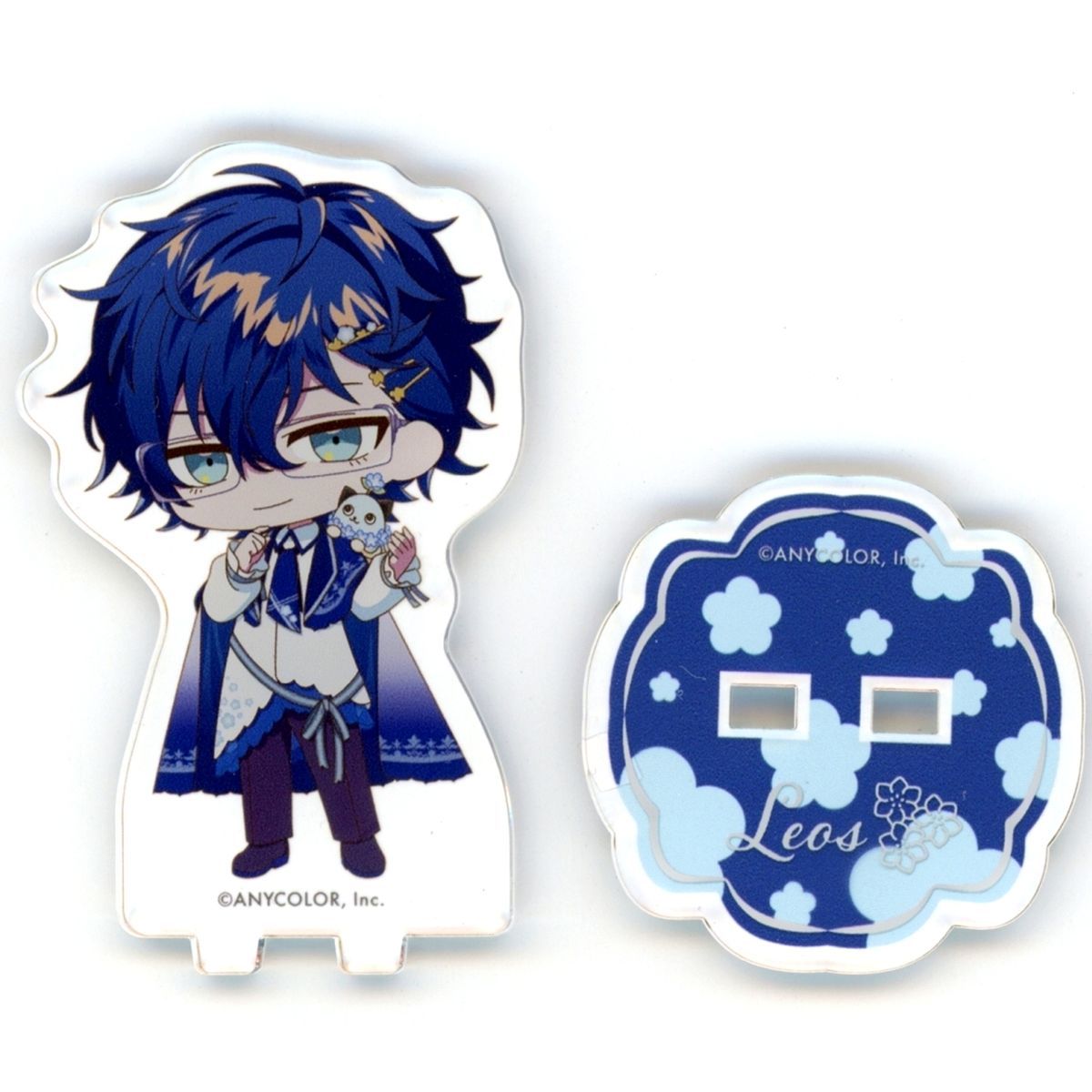 Leos Vincent Virtual YouTuber Nijisanji Mini Acrylic Stand Flower festival x animate cafe [USED]