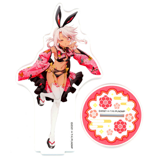 Chloe von Einzbern Fate/kaleid liner Prisma Illya Licht The Nameless Girl Newly Illustrated BIG Acrylic Stand Japanese Style Bunny Ver. Fate/kaleid liner Prisma Illya Licht The Nameless Girl x Don Quijote [USED]