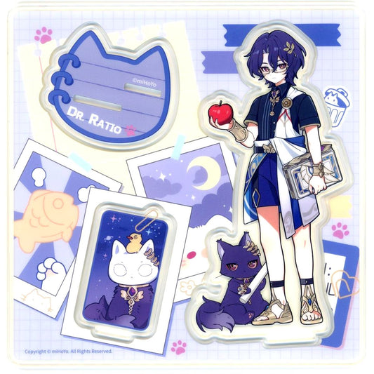 Dr. Ratio Honkai: Star Rail Kobuten Neko Neko Series Acrylic Stand [USED]